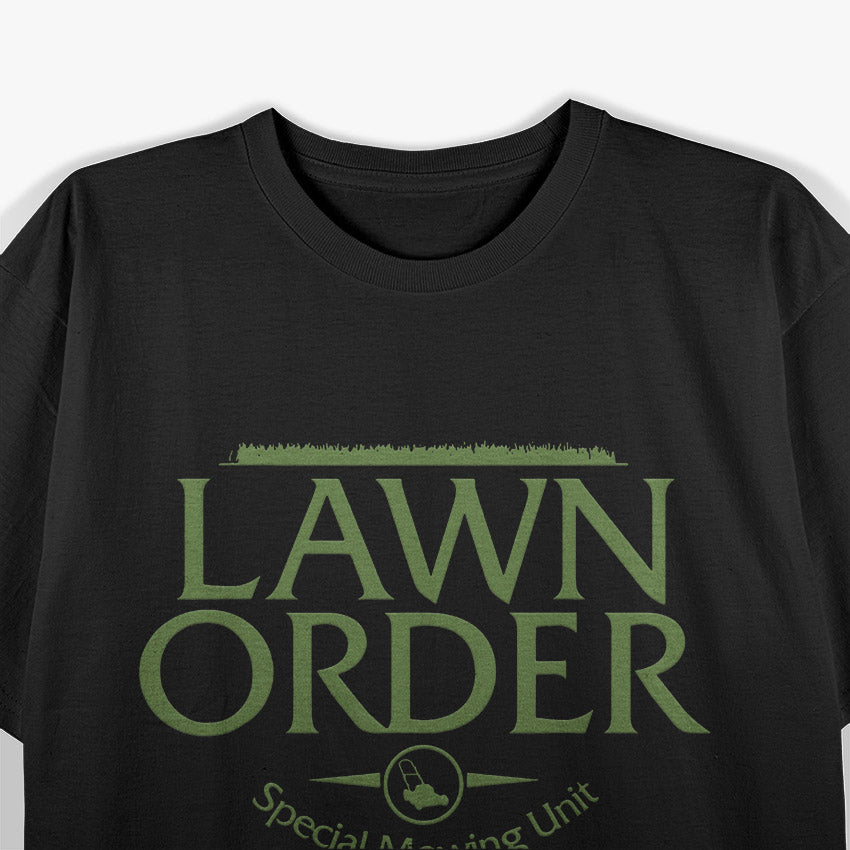 Funny Grass Cutting Lawn Mowing Gardening T-Shirt