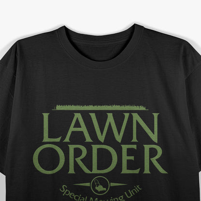 Funny Grass Cutting Lawn Mowing Gardening T-Shirt