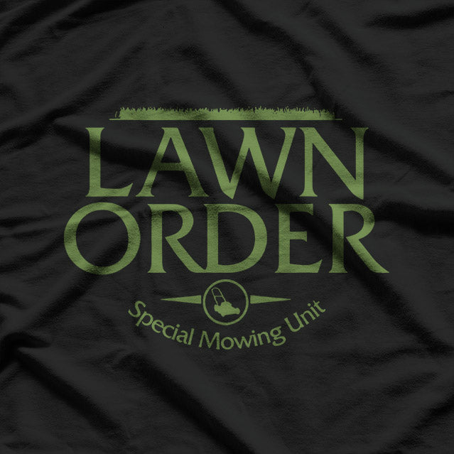 Funny Grass Cutting Lawn Mowing Gardening T-Shirt