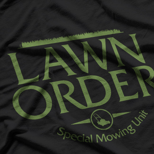 Funny Grass Cutting Lawn Mowing Gardening T-Shirt