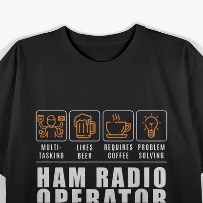 Funny Ham Radio – Hilarious Radio Operator Humor Love T-Shirt