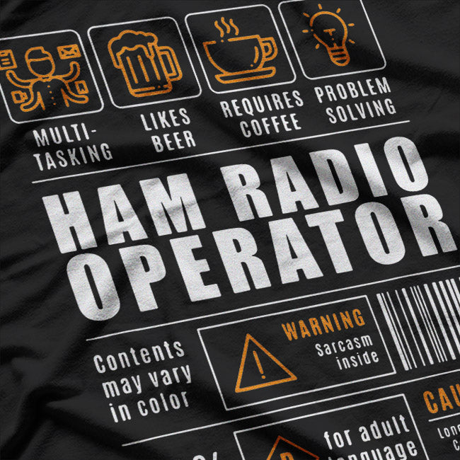 Funny Ham Radio – Hilarious Radio Operator Humor Love T-Shirt