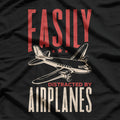 Easily Distracted by Airplanes T-Shirt