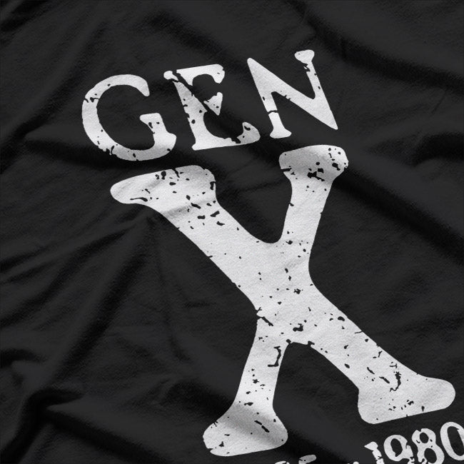 Gen X 1965–1980 – We Don’t Care Funny Retro T-Shirt