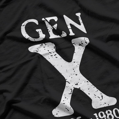 Gen X 1965–1980 – We Don’t Care Funny Retro T-Shirt