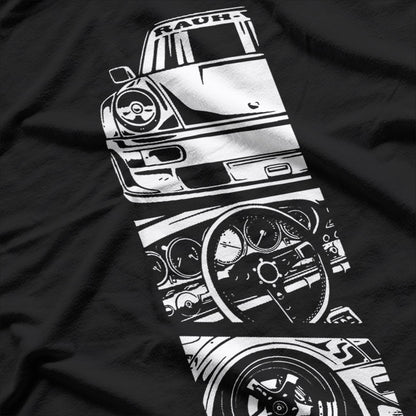 Japanese Automotive Retro Race Vintage Tuning Car T-Shirt