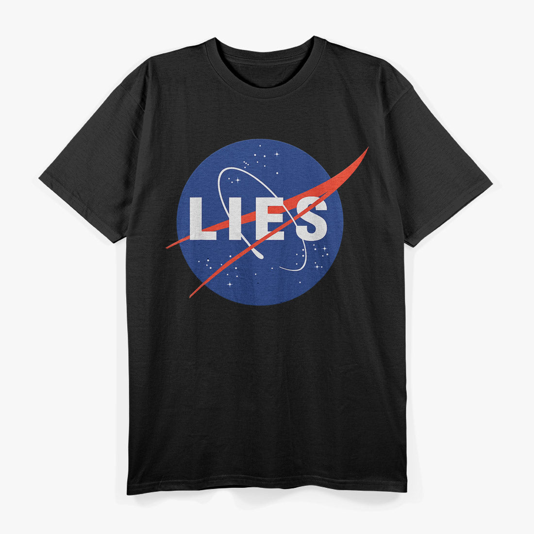 Lies Conspiracy Humor Graphic T-Shirt