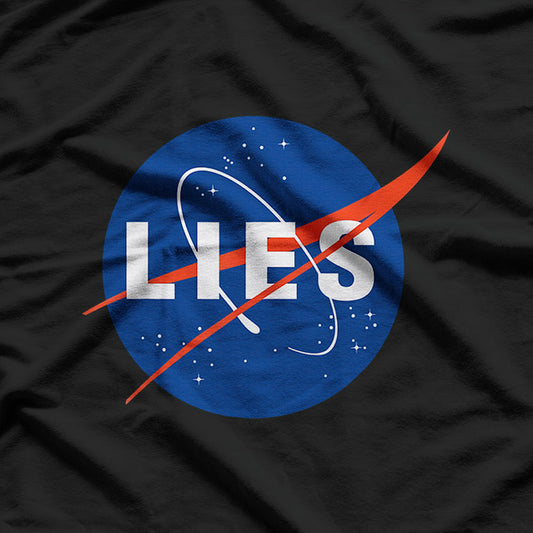 Lies Conspiracy Humor Graphic T-Shirt