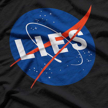 Lies Conspiracy Humor Graphic T-Shirt