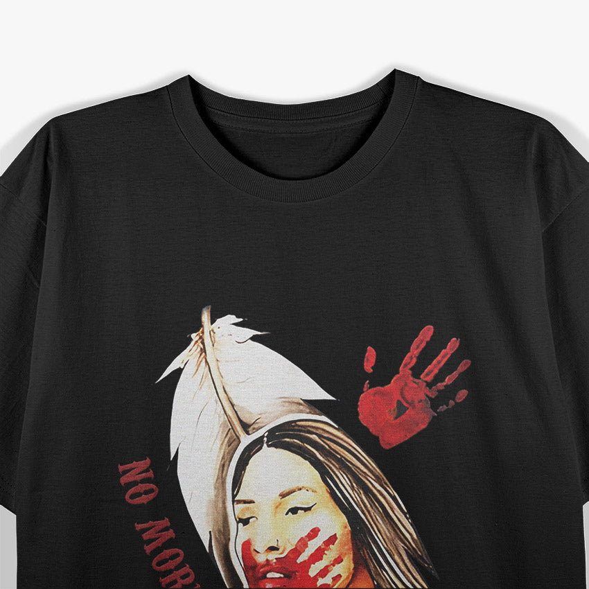 No More Stolen Sisters – MMIW Awareness Indigenous T-Shirt