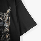 Owl Portrait – Wise Night Bird Nature Artwork Love T-Shirt