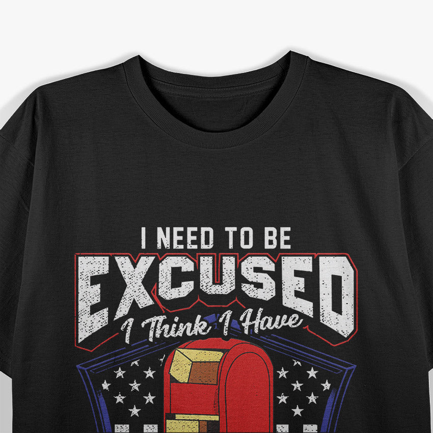 Retired Postal Worker – Funny Mail Service Retirement Love T-Shirt