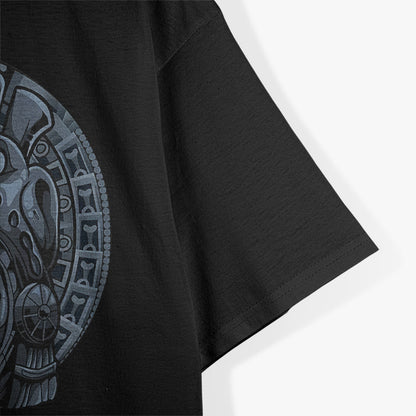 Skull Warrior Aztec, Aztec Inca Maya Culture Art T-Shirt