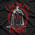 Templar Knight Crusader – Armor Costume Style with Bold Warrior Quote T-Shirt