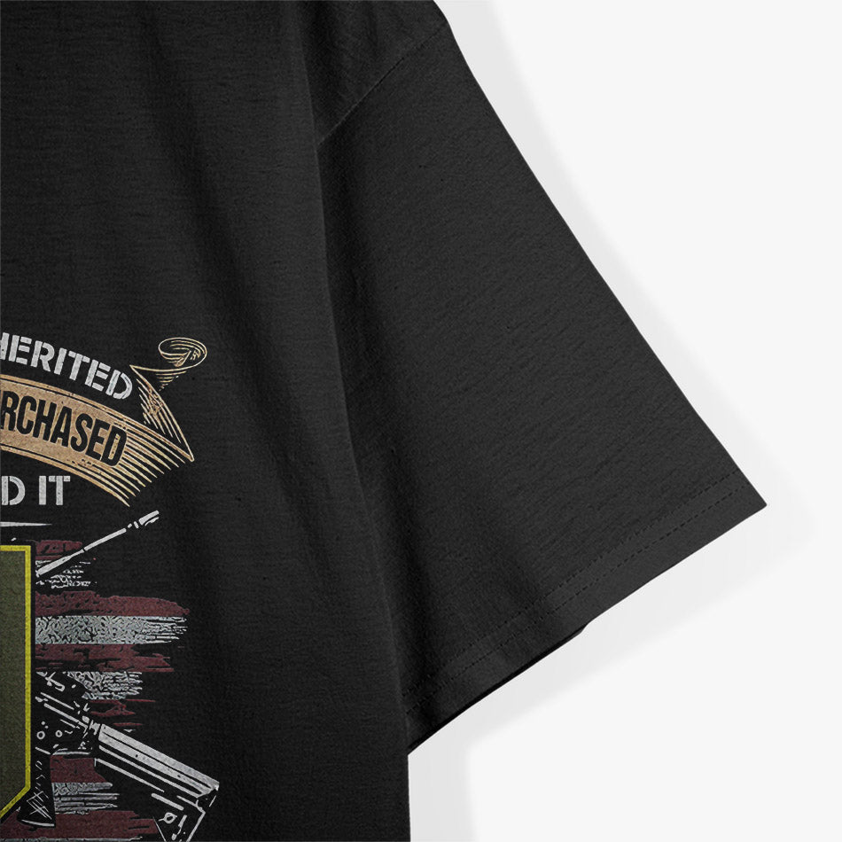 Proud War Veteran – Retro Military Division T-Shirt
