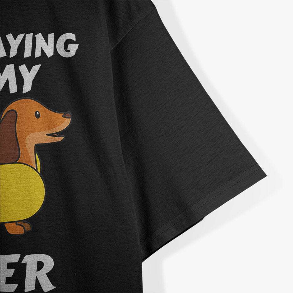 Wiener Joke Graphic – Hilarious Hot Dog Humor Quote T-Shirt