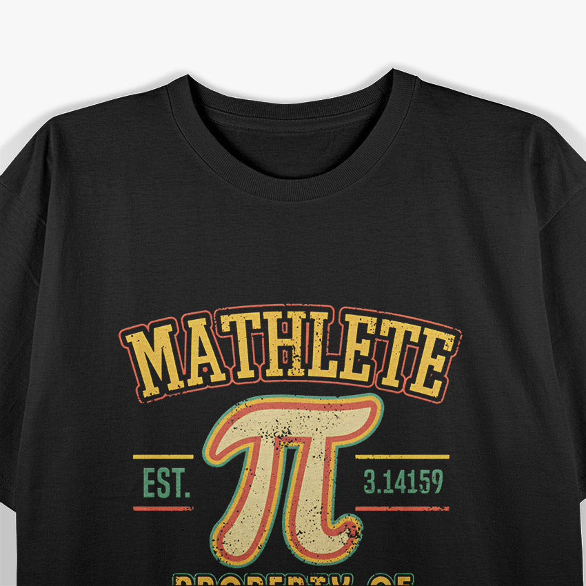 Athletic Department Pi – Funny 3.14 Math Calculus Pun Love T-Shirt