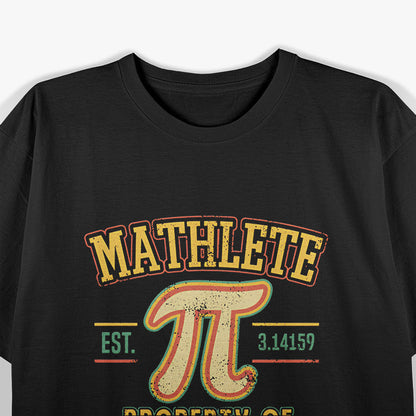 Athletic Department Pi – Funny 3.14 Math Calculus Pun Love T-Shirt
