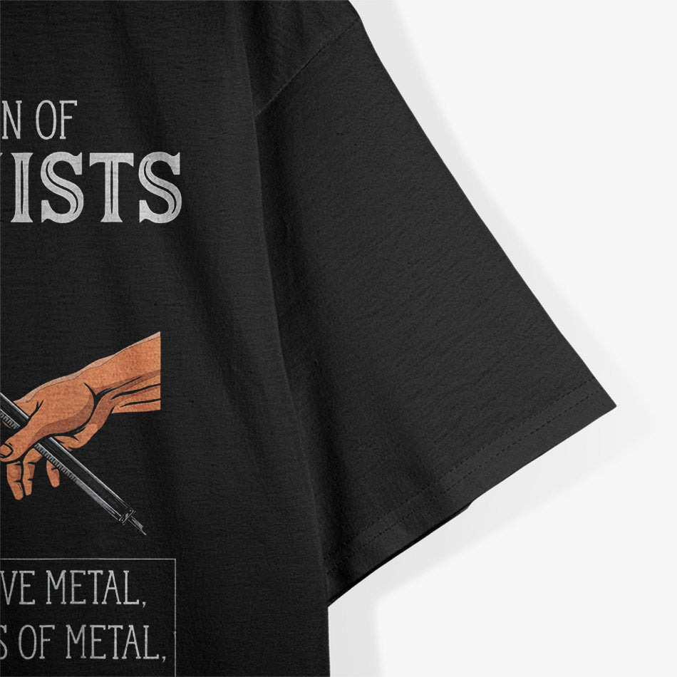Creation of Machinists: Mastering Precision T-Shirt