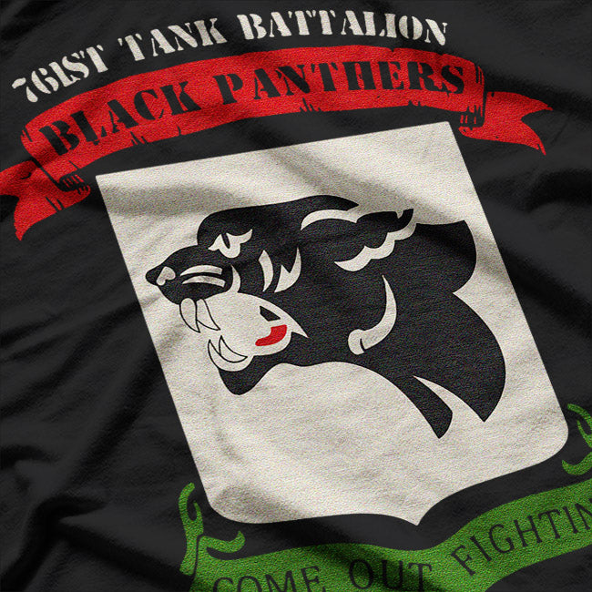 761st Black Panthers Military History T-Shirt