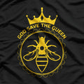 God Save The Queen Bee Funny Pun T-Shirt