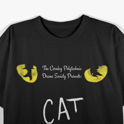 Funny Cat Play Parody Graphic Art T-Shirt