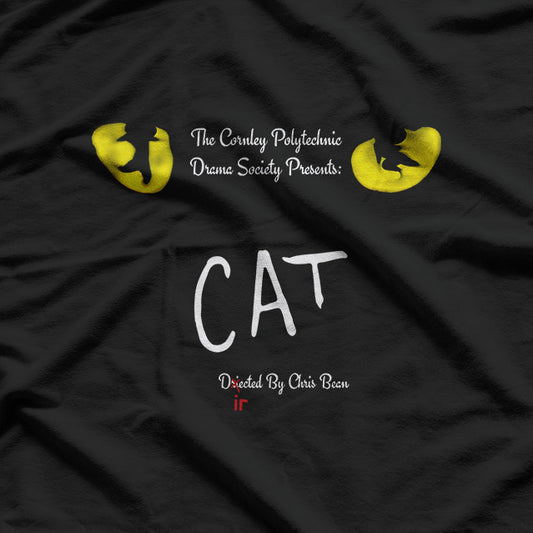 Funny Cat Play Parody Graphic Art T-Shirt