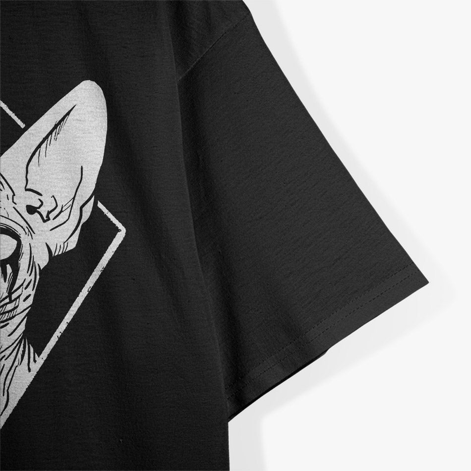 Black Metals, Sphynx Cat Death Metal Goth T-Shirt