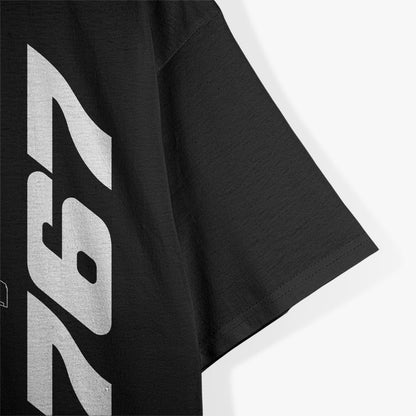 Boeing 767 Silhouette – Aviation Enthusiast T-Shirt
