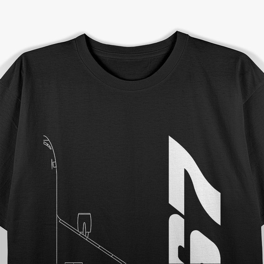 Boeing 767 Silhouette – Aviation Enthusiast T-Shirt