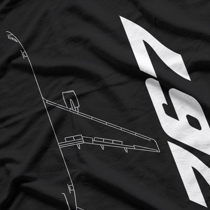 Boeing 767 Silhouette – Aviation Enthusiast T-Shirt