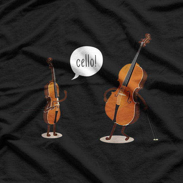 Cello! – Funny Music Lover Instrument Pun Love T-Shirt