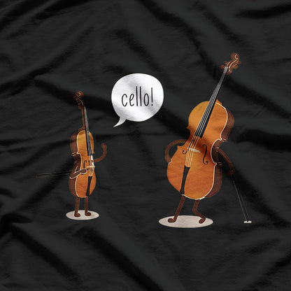 Cello! – Funny Music Lover Instrument Pun Love T-Shirt