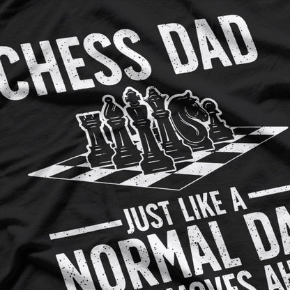 Funny Chess Dad – Checkmate Strategy Player Humor Love T-Shirt
