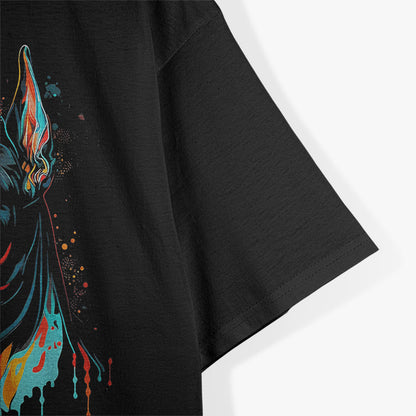 Colorful Doberman Pinscher – Vibrant Dog Lover Graphic T-Shirt