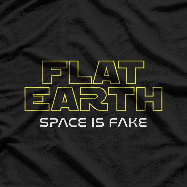 Flat Earth (Space Is Fake) T-Shirt