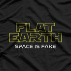 Flat Earth (Space Is Fake) T-Shirt