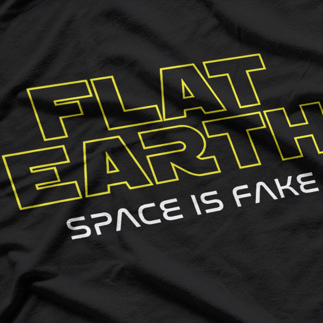 Flat Earth (Space Is Fake) T-Shirt