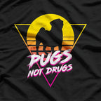 Pugs Not Drugs Funny Cute Dog Lover T-Shirt