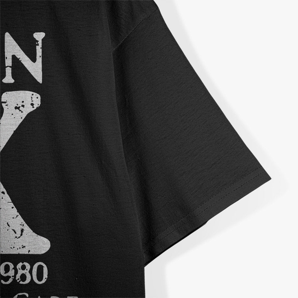 Gen X 1965–1980 We Don’t Care Funny Retro Humor Graphic T-Shirt