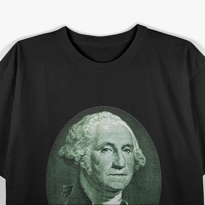 George Washington Patriot Dollar Bill Founding Father T-Shirt