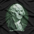 George Washington Patriot Dollar Bill Founding Father T-Shirt