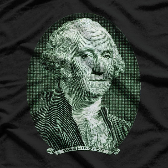 George Washington Patriot Dollar Bill Founding Father T-Shirt