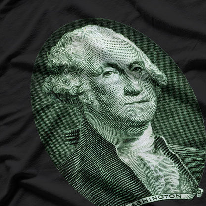 George Washington Patriot Dollar Bill Founding Father T-Shirt