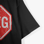 Funny Stop Sign Parody Graphic T-Shirt