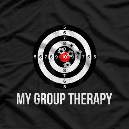 Gun Shirt Group Therapy Shooting Range Firearm Humor T-Shirt