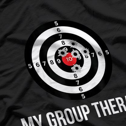 Gun Shirt Group Therapy Shooting Range Firearm Humor T-Shirt