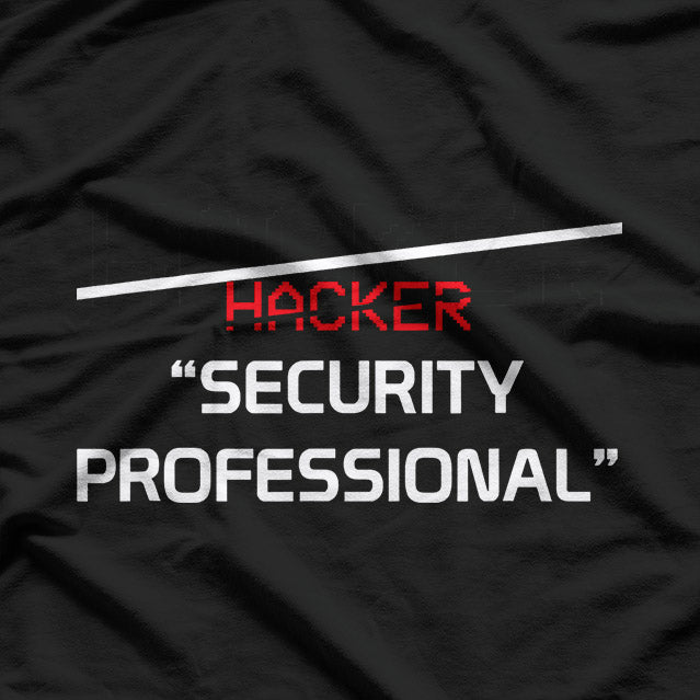 Hacker Security Professional T-Shirt