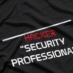 Hacker Security Professional T-Shirt