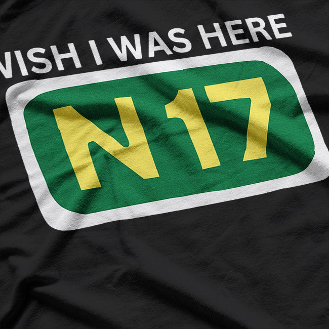 Irish Road Inspired – N17 Music Lovers Graphic Vintage T-Shirt
